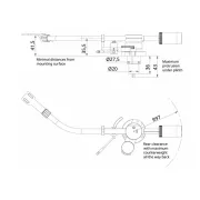 Korf TA-SF9R Tonearm